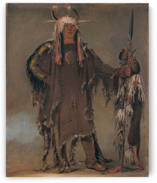 Peh-Tó-Pe-Kiss Eagle’s Ribs a Piegan Chief 1832 by IStockHistory com