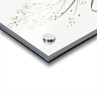 Branched St Bernard & lily illustration  Acrylic print