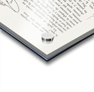 Atours simples: dameshoeden 1915 fashion illustration  by George Barbier.  Acrylic print