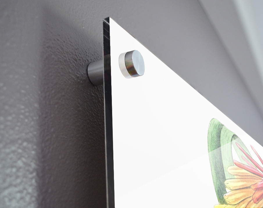 Burchells tritoma from Edwards Botanical Register 1829-1847  by Sydenham Edwards John Lindley and James Ridgway. Acrylic print of