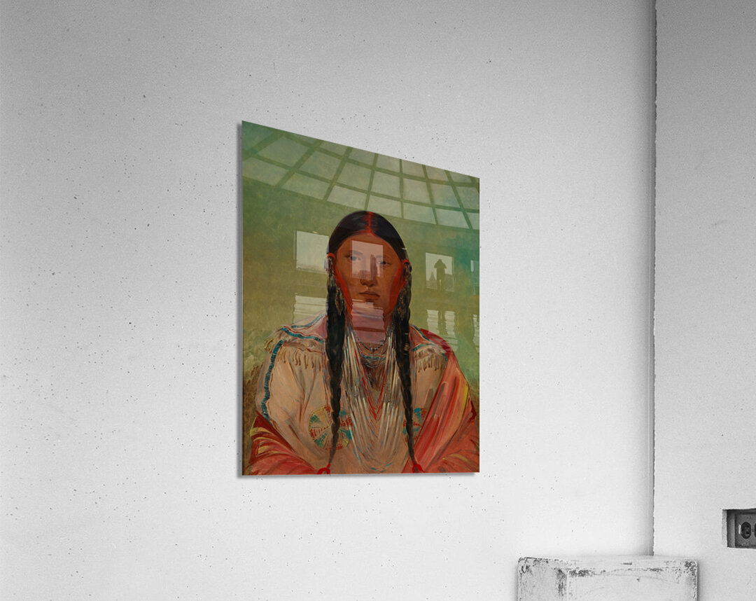 Ru-Ton-Wee-Me Pigeon On The Wing 1844 Acrylic Print