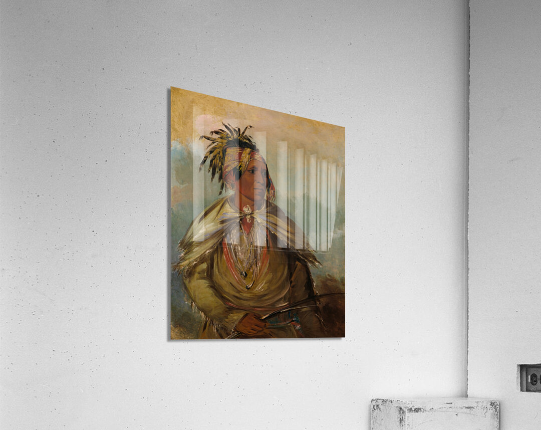 Pah-Mee-Ców-Ee-Tah Man Who Tracks a Chief 1830 Acrylic Print