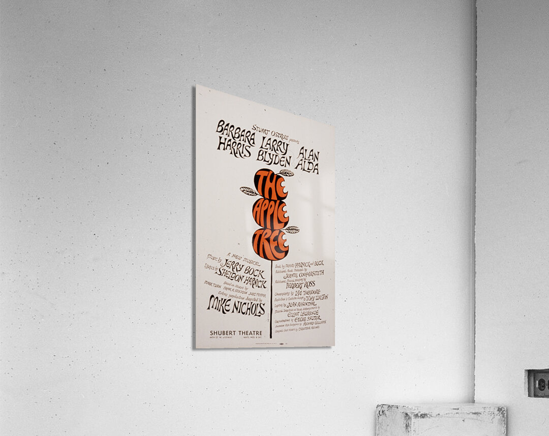 The apple tree 1966 Artcraft Lithograph Poster 1905–1970 Acrylic Print