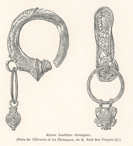 Etruscan design. 1888 edition Lornement Polychrome by Albert Racine 1825–1893.
