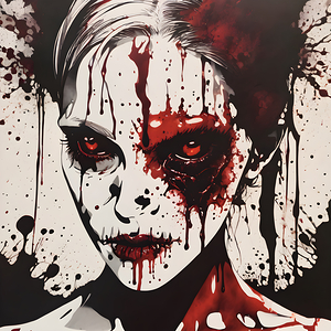 Blood Soaked Zombie By ISHISH