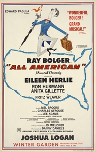 All American 1962 Artcraft Lithograph American 1905–1970 Poster