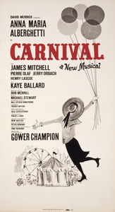 Carnival 1961 American 1905–1970 Artcraft Lithograph Poster