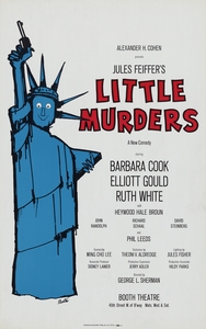 Little Murders 1967 Artcraft Lithograph Poster 1905–1970