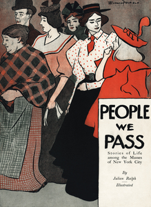 People we pass 1896 by Edward Penfield
