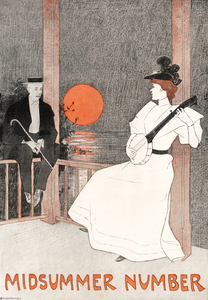 Midsummer Number ca. 1890-1900 by Edward Penfield