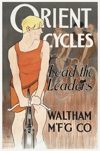 Orient Cycles 1895 by Edward Penfield