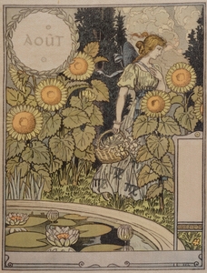 Août 1896-1898 Poster by Eugène Samuel Grasset
