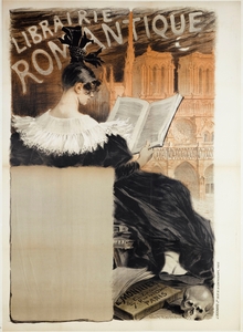 Librairie Romantique 1887 Poster by Eugène Samuel Grasset