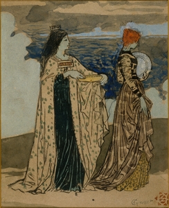 Princesse de légende Poster by Eugène Samuel Grasset
