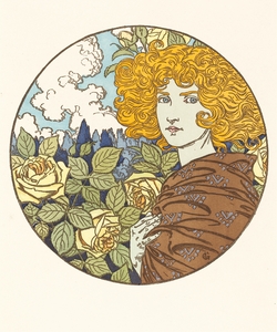 Jalousie Jealousy Illustration by Eugène Samuel Grasset