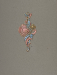 Design for a Pendant Illustration by Eugène Samuel Grasset