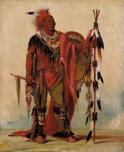Kee-O-Kúk The Watchful Fox Chief of The Tribe 1835