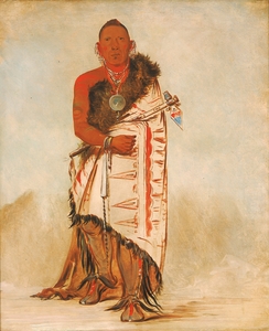 Ki-Hó-Go-Waw-Shú-Shee Brave Chief Chief of The Tribe 1832