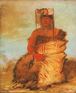 La-Kée-Too-Wi-Rá-Sha Little Chief a Tapage Pawnee Warrior 1832