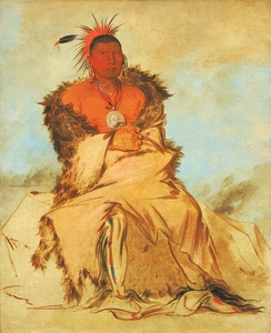Loo-Rá-Wée-Re-Coo Bird That Goes To War a Tapage Pawnee 1832