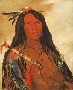 Né-Hee-Ó-Ee-Wóo-Tis Wolf On The Hill Chief of The Tribe 1832