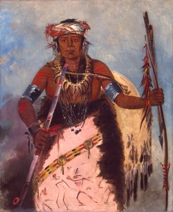 Notch-Ee-Níng-A No Heart Called White Cloud Chief of The Tribe 1832