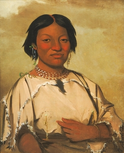 Oó-Je-En-Á-He-A Woman Who Lives In a Bear’s Den 1832