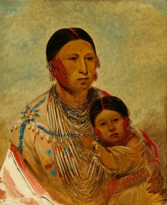 Ru-Ton-Ye-Wee-Ma Strutting Pigeon Wife of White Cloud 1844