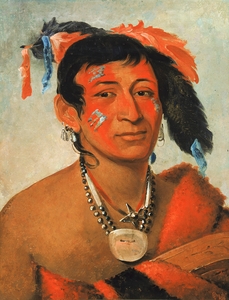 Sha-Wá-No The South a Noted Warrior 1831