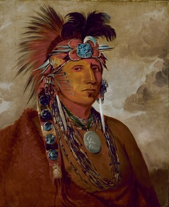 Shó-Me-Kós-See The Wolf a Chief 1832