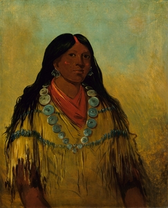 Tchow-Ee-Pút-O-Kaw a Woman 1834