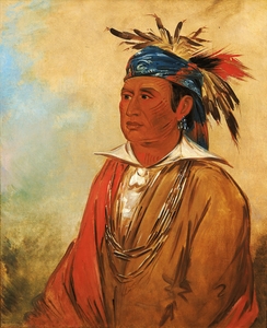 Wah-Pón-Jee-A The Swan a Warrior 1830
