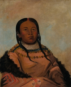 Wi-Lóoh-Tah-Eeh-Tcháh-Ta-Máh-Nee Red Thing That Touches In Marching Daughter of Black Rock 1832