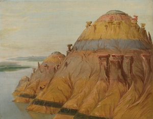 Picturesque Clay Bluff 1700 Miles Above St. Louis 1832