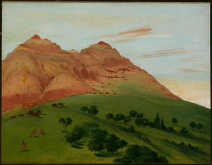 View In The Grand Detour 1900 Miles Above St. Louis 1832