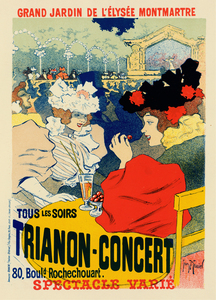 Trianon-Concert 1897 Posters by Georges Meunier
