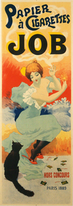 Papier À Cigarettes Job 1894 Posters by Georges Meunier