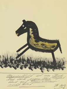 Ungesattelt ist ein Pferd … 1932  My Pictures Become Wilder and Wilder By John Elsas