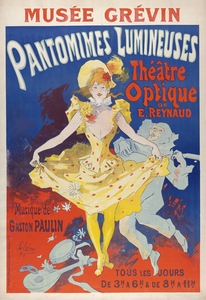 Pantomimes lumineuses 1892 Poster by Jules Chéret