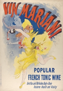 Vin Mariani 1894 Poster by Jules Chéret