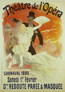 Théâtre De L’opéra 1895 Poster by Jules Chéret