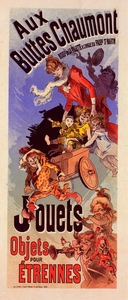 Buttes Chaumont 1899 Poster by Jules Chéret