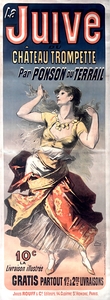 La Juive du Château Trompette 1879 Poster by Jules Chéret