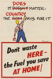 Don’t Waste Here – The Fuel You Save at Home