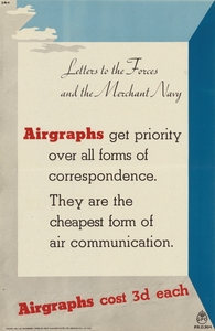 Letters to the Forces and the Merchant Navy