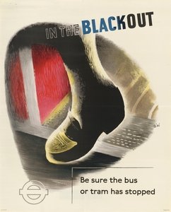 In the Blackout be Sure the Bus or Tram has Stopped