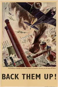 The Bombing in Daylight of the Power Station at Knapsack Germany by the Royal Air Force – Back Them Up!
