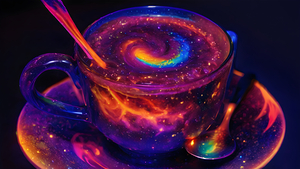  Cosmic Coffee Mug By ISHISH