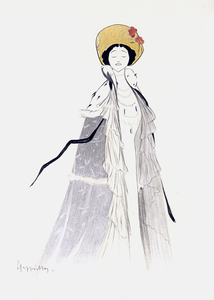 LINA CAVALIERI 1885-1942 by Leonetto Cappiello