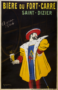 Beer from Fort-Carre Saint-Dizier 1912 by Leonetto Cappiello